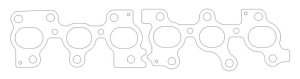 Toyota Supra Exhaust Gasket Kit - Cometic Gasket - MLS .030 inch 1.600 inch X 1.220 inch Port - `93-`02